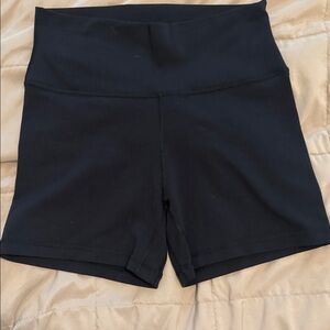 Aritzia Life Atmosphere Black Bike Shorts